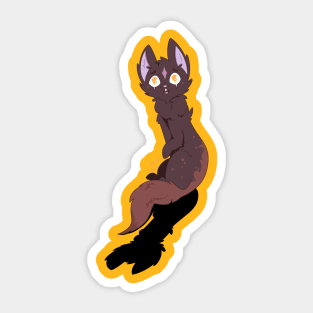 Kit Fox Creature Sticker